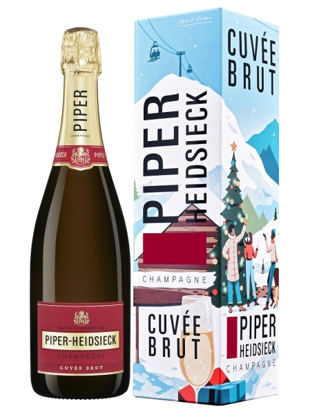 Image sur Piper-Heidsieck Cuvée Brut David Doran Winter Edition 12° 0.75L
