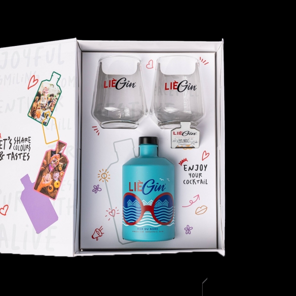 Image sur LièGin Mer du Nord Giftpack 40° 0.5L