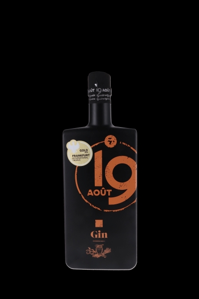 Image sur 19 Août Gin Distillerie Gervin 40° 0.5L