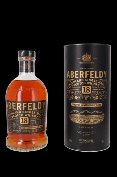 Image sur Aberfeldy 18 Years Napa Valley 43° 0.7L