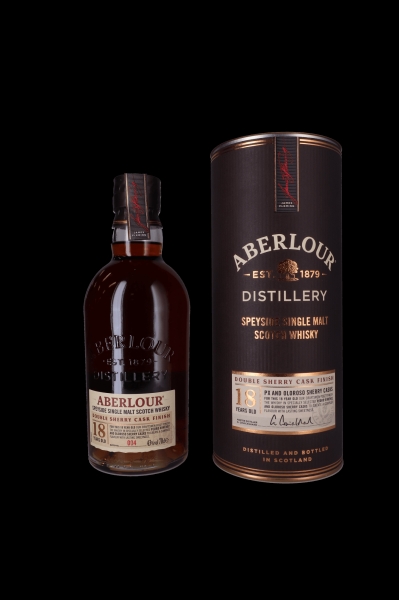 Image sur Aberlour 18 Years Double Sherry Cask (PX & Oloroso) Finish 43° 0.7L