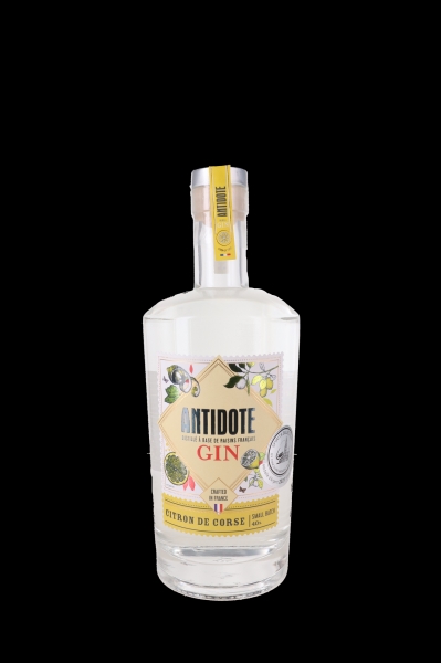 Image sur Antidote Gin Citron de Corse 40° 0.7L