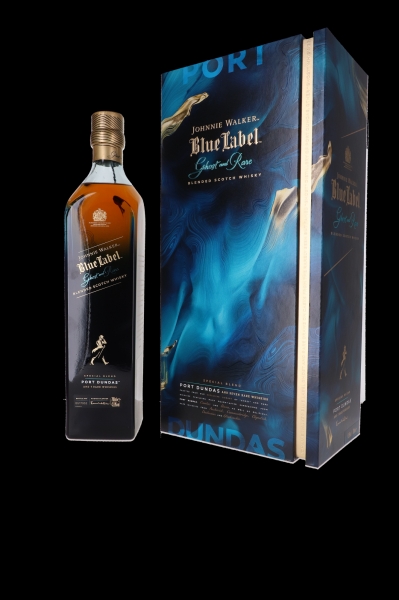 Image sur Johnnie Walker Blue Label Ghost and Rare V Port Dundas 43.8° 0.7L
