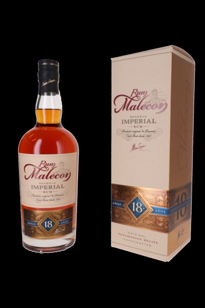 Image sur Malecon Reserva Imperial 18 Years 40° 0.7L