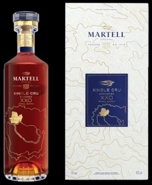 Image sur Martell Single Cru Borderies XXO 10 Years 40° 0.7L