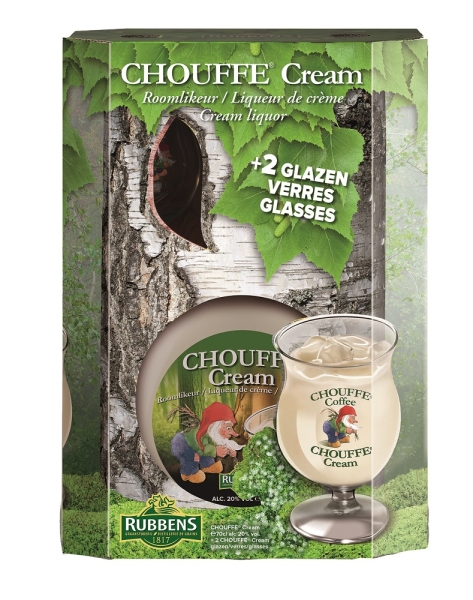 Image sur Chouffe Cream + 2 Verres 20° 0.7L