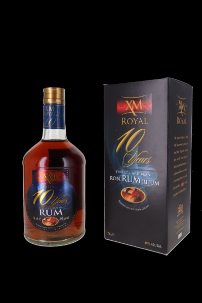 Image sur XM 10 Years Royal Demerara 40° 0.7L