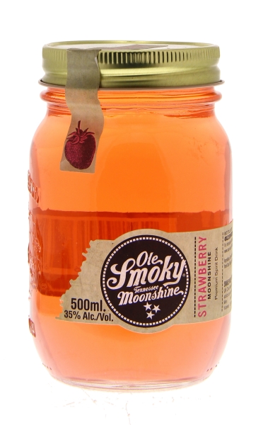 Image sur Ole Smoky Moonshine Strawberry 35° 0.5L