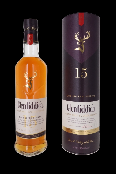 Image sur Glenfiddich 15 Years Solera Reserve 40° 0.7L