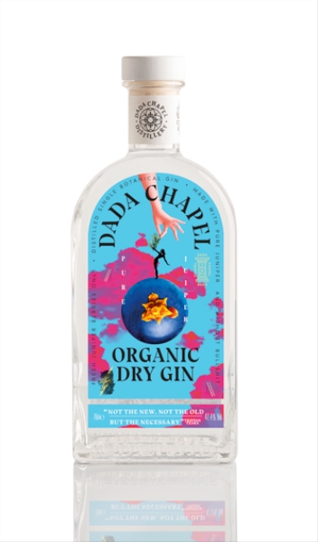 Image sur Dada Chapel Organic Gin 47.4° 0.7L