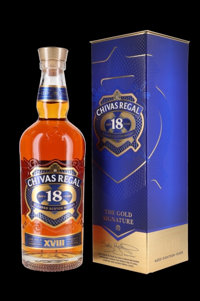 Image sur Chivas Regal 18 Years (New bottle) 40° 0.7L