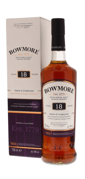 Image sur Bowmore 18 Years Deep & Complex 43° 0.7L