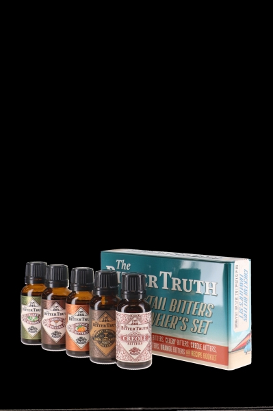 Image sur Bitter Truth Cocktail Bitters Traveler's Set 5 x 2 cl 38.2° 0.1L