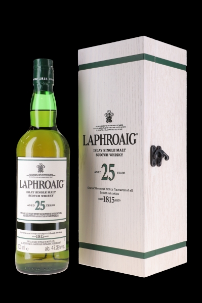 Image sur Laphroaig 25 Years (Bottled 2023) Cask Strength 47.3° 0.7L