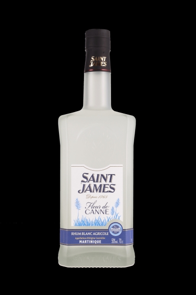 Image sur Saint James Blanc Fleur de Canne 50° 0.7L
