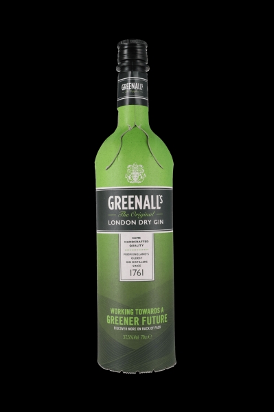 Image sur Greenall's London Dry Gin (Paper Bottle) 37.5° 0.7L