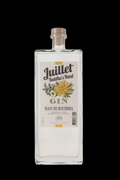 Image sur Maison Ferroni Gin Juillet Main de Bouddha 44° 0.5L