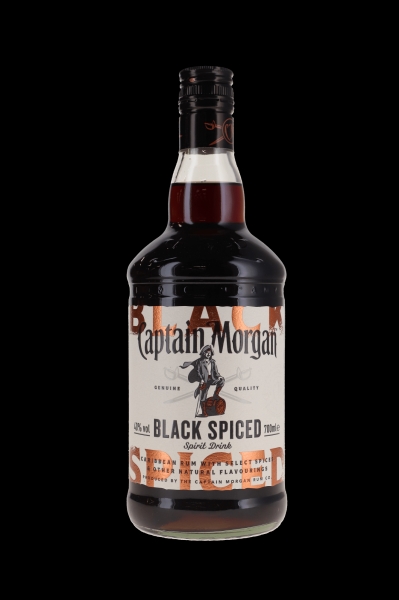 Image sur Captain Morgan Black Spiced Rum 40° 0.7L