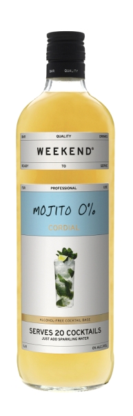 Image sur Weekend Mojito 0% (Cordial)  1L
