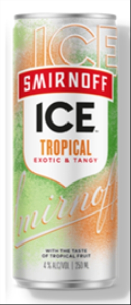 Image sur Smirnoff Ice Tropical Exotic & Tangy Can 4° 0.25L