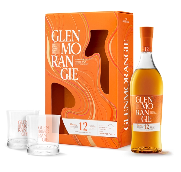 Image sur Glenmorangie 12 Years The Original + 2 Verres 40° 0.7L