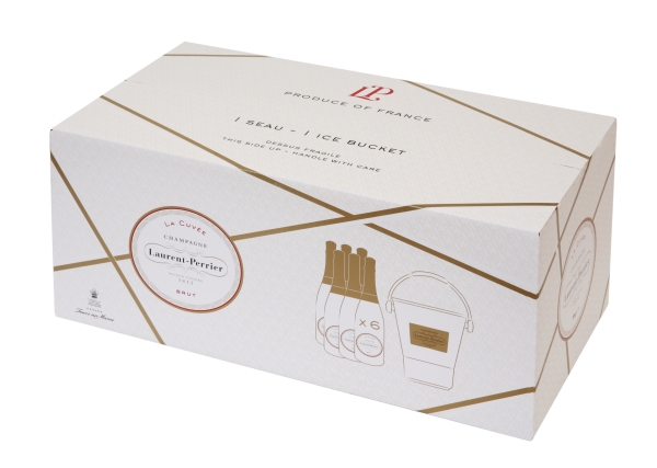 Image sur Laurent Perrier La Cuvée 6 bouteilles + 1 Seau 12° 4.5L