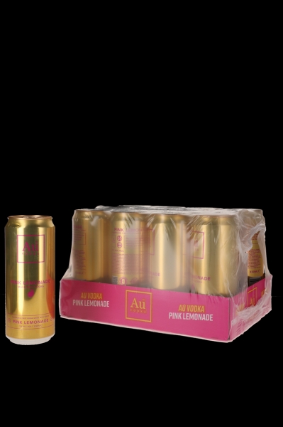 Image sur Au Vodka Pink Lemonade Can 5° 0.33L