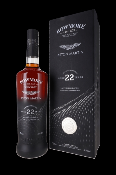 Image sur Bowmore 22 Years Aston Martin Masters Selection 2023 51° 0.7L