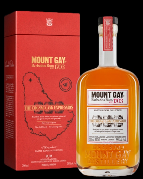 Image sur Mount Gay The Cognac Cask Expression 58° 0.7L
