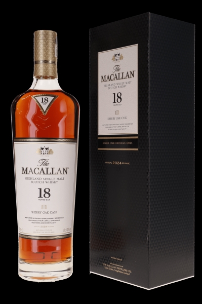 Image sur Macallan 18 Years Sherry Oak Release 2024 43° 0.7L