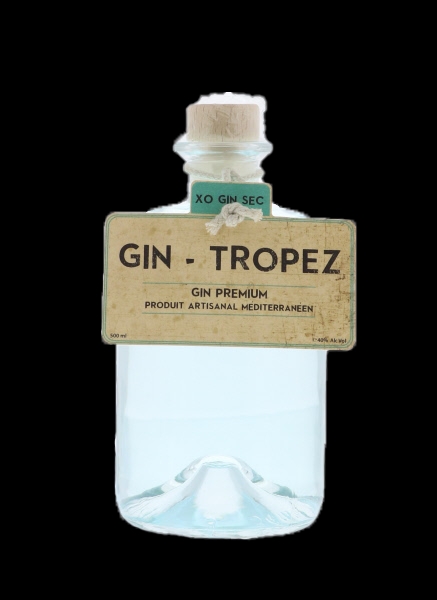 Image sur Gin-Tropez 40° 0.5L