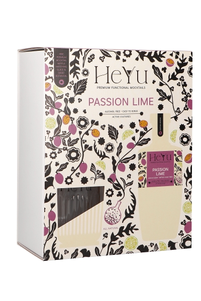 Image sur Heyu Passion Lime Giftpack  0.7L