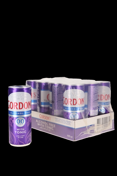 Image sur Gordon's & Tonic Lime Can  0.25L