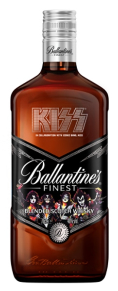 Image sur Ballantine's Finest Limited Kiss Edition 40° 0.7L