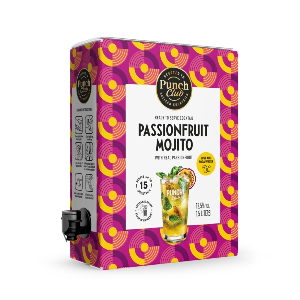 Image sur Punch Club Passionfruit Mojito BIB 12.5° 1.5L