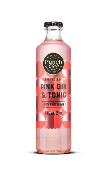 Image sur Punch Club Pink Gin & Tonic 7° 0.25L