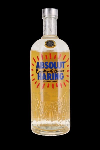 Image sur Absolut Blue Haring Edition 40° 1L