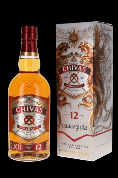 Image sur Chivas Regal 12 Years Limited Edition Gaurav Gupta 40° 0.7L