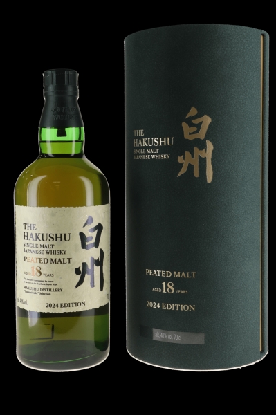 Image sur Hakushu Tsukuriwake 18 Years Peated Malt Edition 2024 48° 0.7L