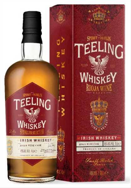 Image sur Teeling Small Batch Sommelier Selection Rioja Wine Cask 46° 0.7L
