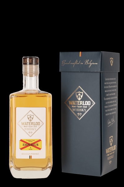 Image sur Waterloo Empereur Cognac Cask Finish Whisky 41.5° 0.5L