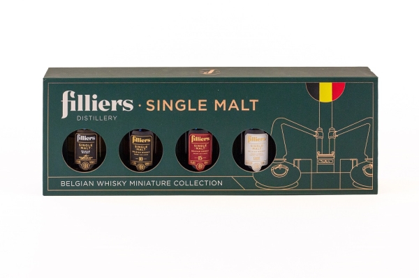 Image sur Filliers Single Malt Miniature Collection 4 x 5 cl 46.88° 0.2L