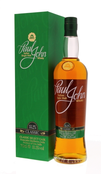 Image sur Paul John Select Classic Indian Single Malt 55.2° 0.7L