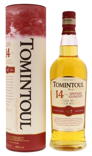 Image sur Tomintoul 14 Years 46° 0.7L