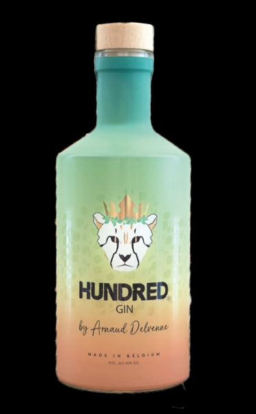 Image sur Hundred Gin By Arnaud Delvenne 40° 0.5L