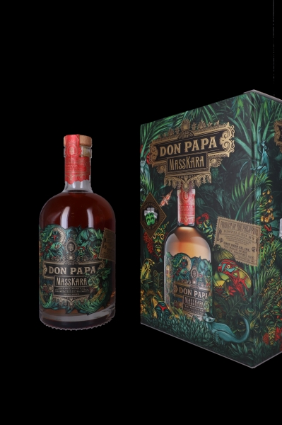 Image sur Don Papa Masskara + Ice Cup 40° 0.7L