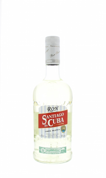 Image sur Santiago de Cuba Ron Carta Blanca 38° 0.7L