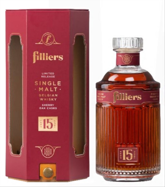 Image sur Filliers 15 Years Single Malt Sherry Oak Casks 43° 0.7L