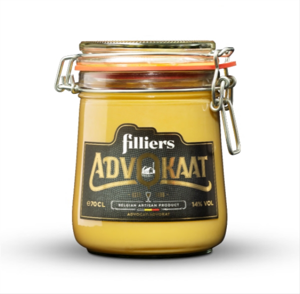 Image sur Display 48 Filliers Advokaat Bocal 70 cl + Bon 1 € 14° 33.6L