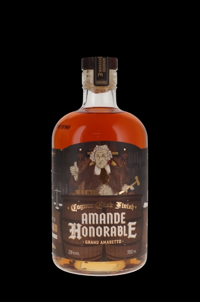 Image sur Amande Honorable Grand Amaretto 28° 0.7L
